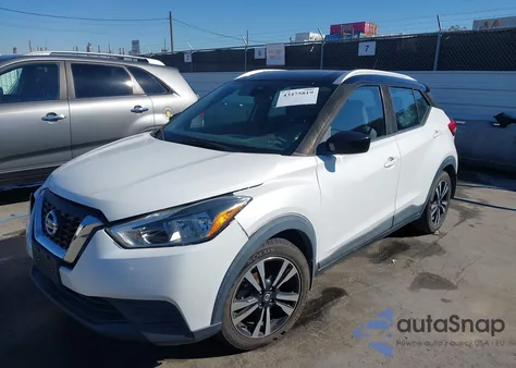 2020 Nissan Kicks Sv Xtronic Cvt from USA, damaged, VIN 3N1CP5CV1LL522529
